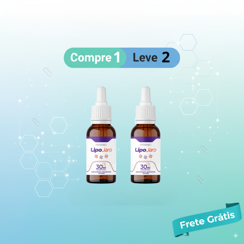 Lipojaro - Suplemento Natural para Auxílio na Queima de Gordura