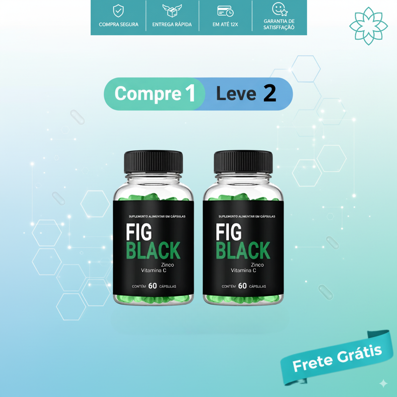 Fig Black - Suplemento para Desintoxicação do Corpo e Saúde do Fígado