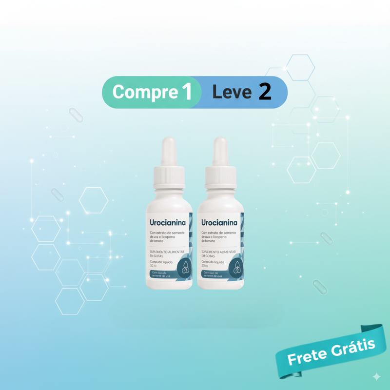 Urocianina - Suplemento para Equilíbrio e Conforto para o Trato Urinário