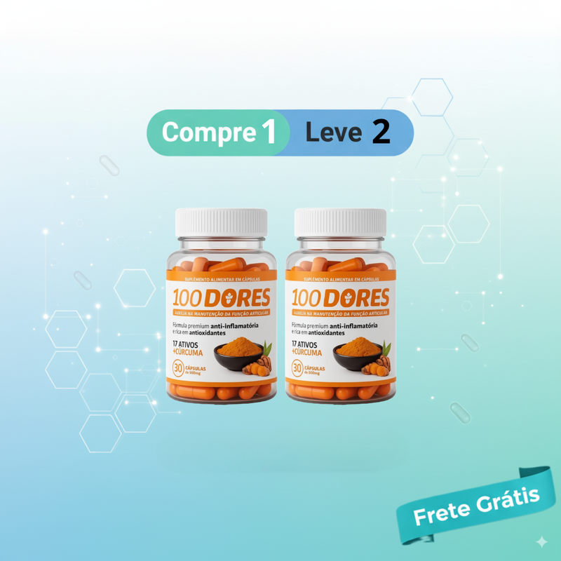 100Dores - Alívio de Dores no Corpo e Articulações