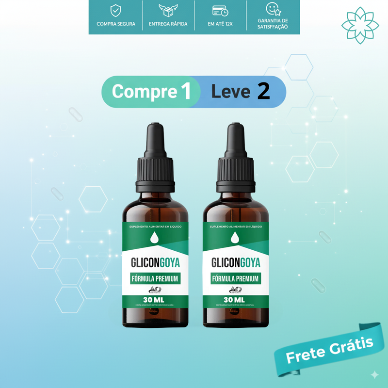 Glicongoya – Suplemento para Equilíbrio Natural e Auxílio na Glicose