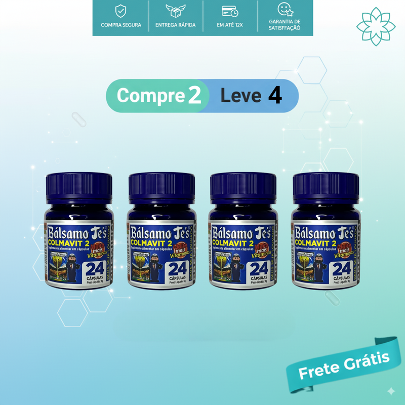 Bálsamo Je's -Suporte Natural para Circulação e Conforto nas Pernas