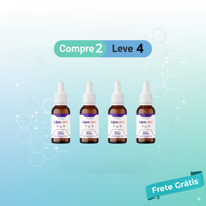 Lipojaro - Suplemento Natural para Auxílio na Queima de Gordura