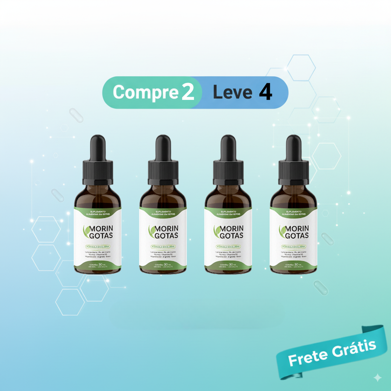 Morin Gotas - Suporte Natural para Controle do Apetite
