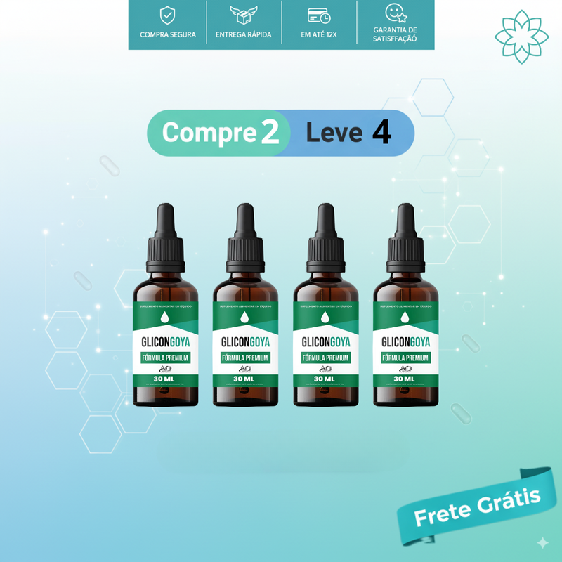 Glicongoya – Suplemento para Equilíbrio Natural e Auxílio na Glicose
