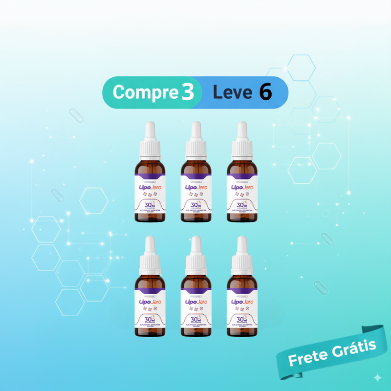 Lipojaro - Suplemento Natural para Auxílio na Queima de Gordura