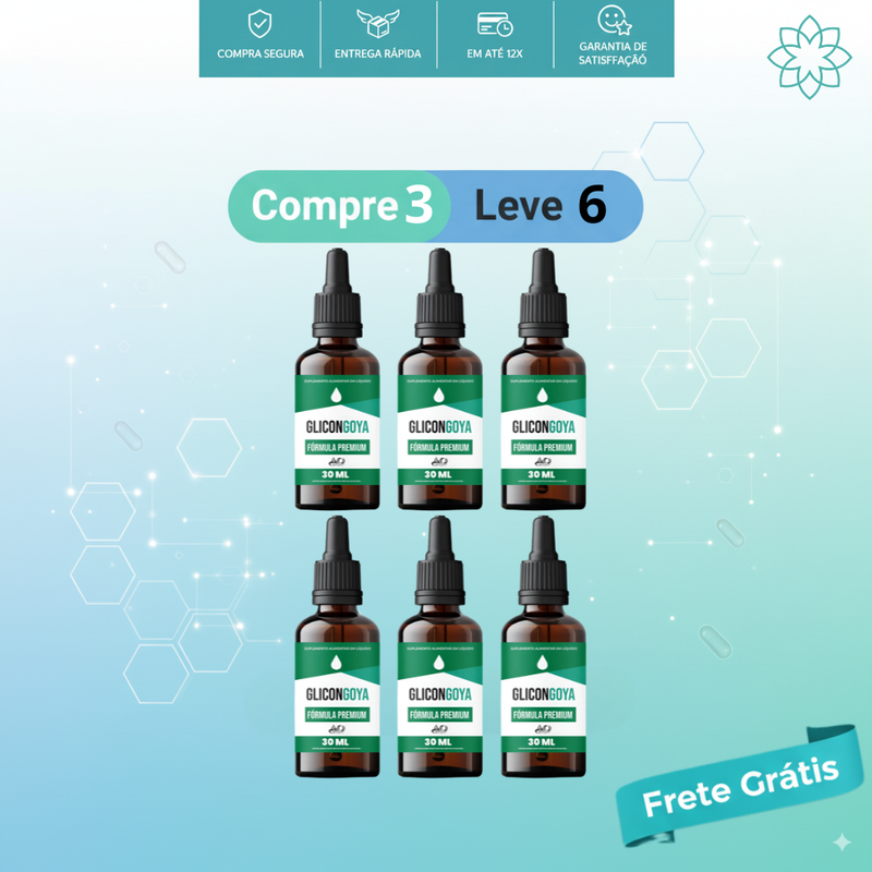 Glicongoya – Suplemento para Equilíbrio Natural e Auxílio na Glicose