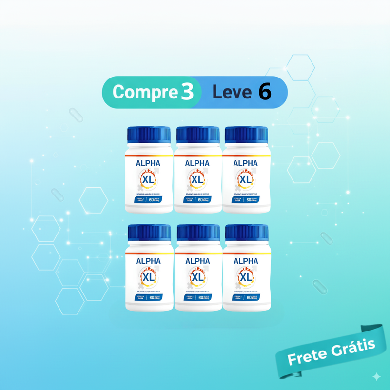 Alpha XL - Suplemento para Energia e Vitalidade Masculina em Cápsulas