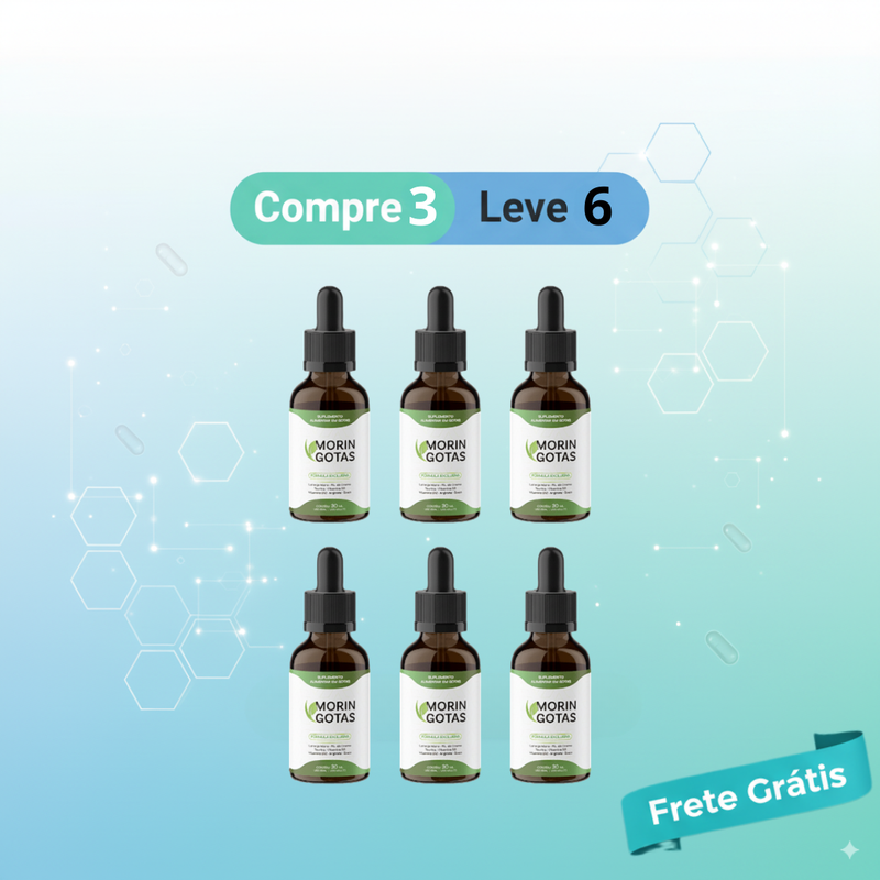 Morin Gotas - Suporte Natural para Controle do Apetite