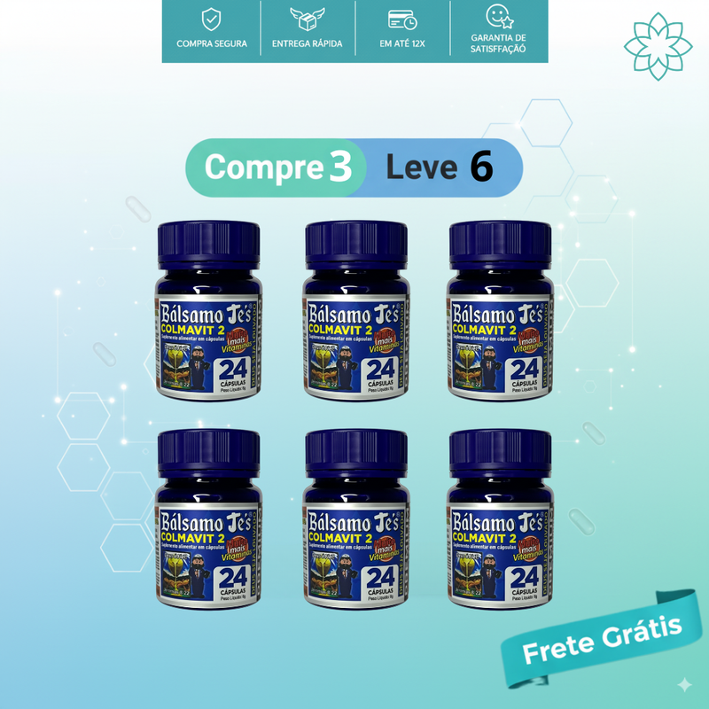 Bálsamo Je's -Suporte Natural para Circulação e Conforto nas Pernas