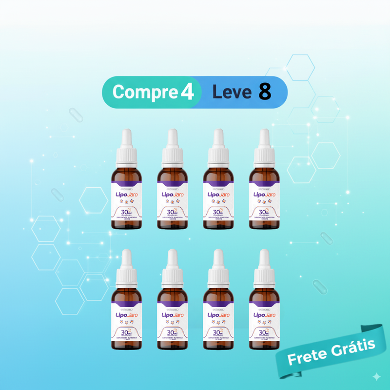 Lipojaro - Suplemento Natural para Auxílio na Queima de Gordura