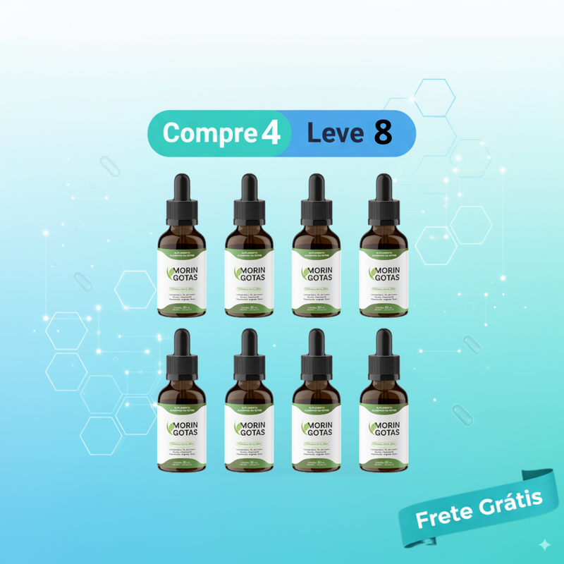Morin Gotas - Suporte Natural para Controle do Apetite