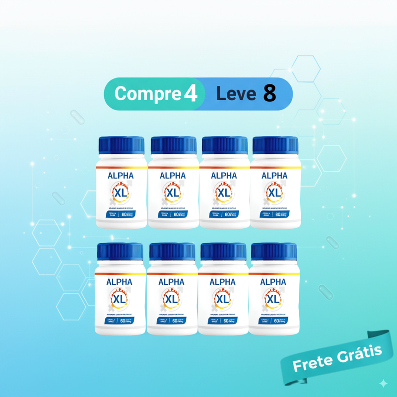 Alpha XL - Suplemento para Energia e Vitalidade Masculina em Cápsulas