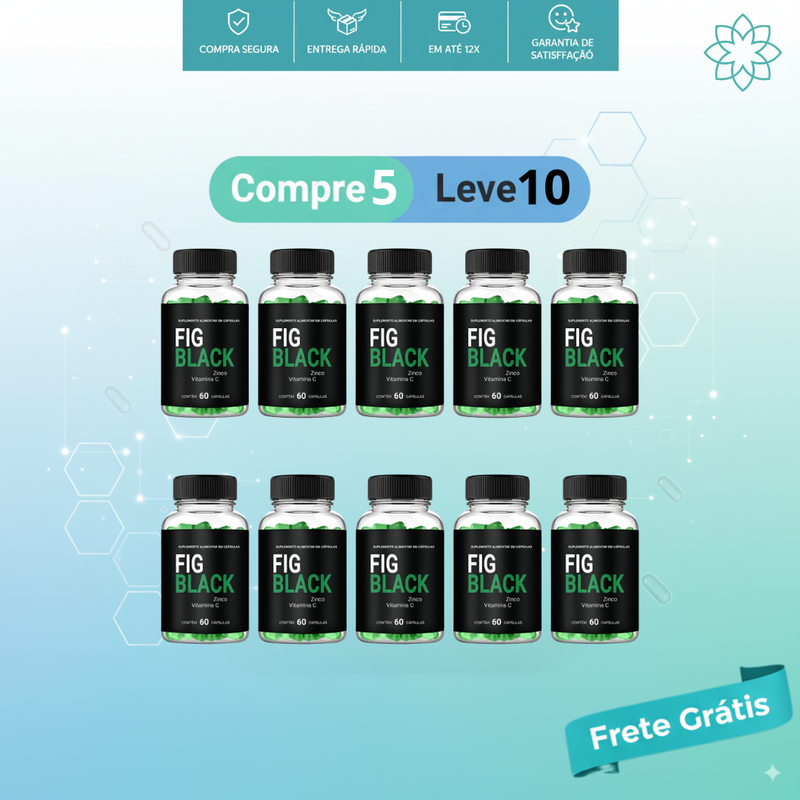 Fig Black - Suplemento para Desintoxicação do Corpo e Saúde do Fígado