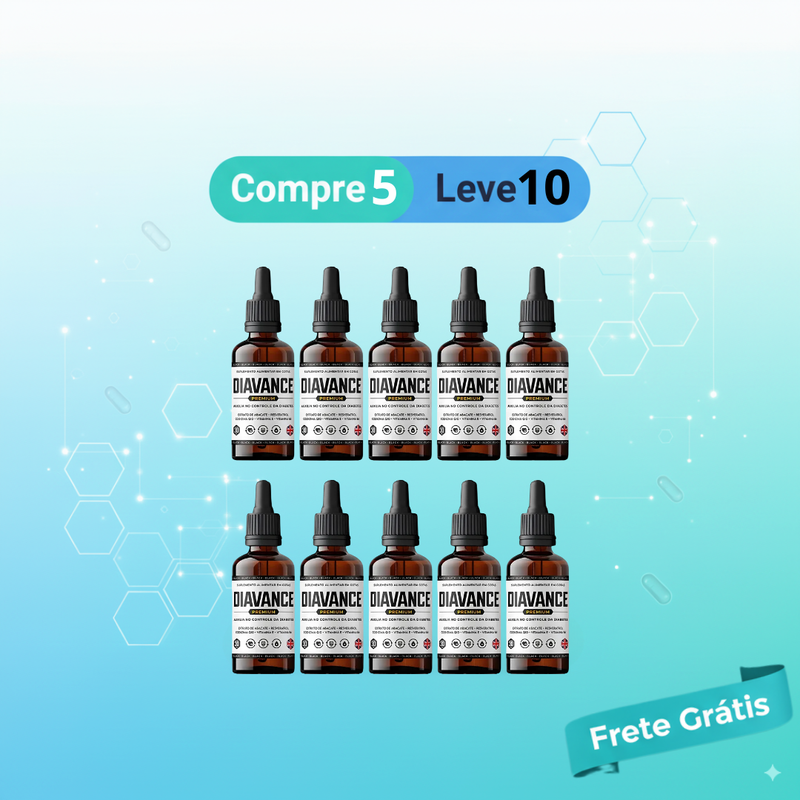 Diavance – Suplemento em Gotas para Controle da Diabetes e Bem-Estar