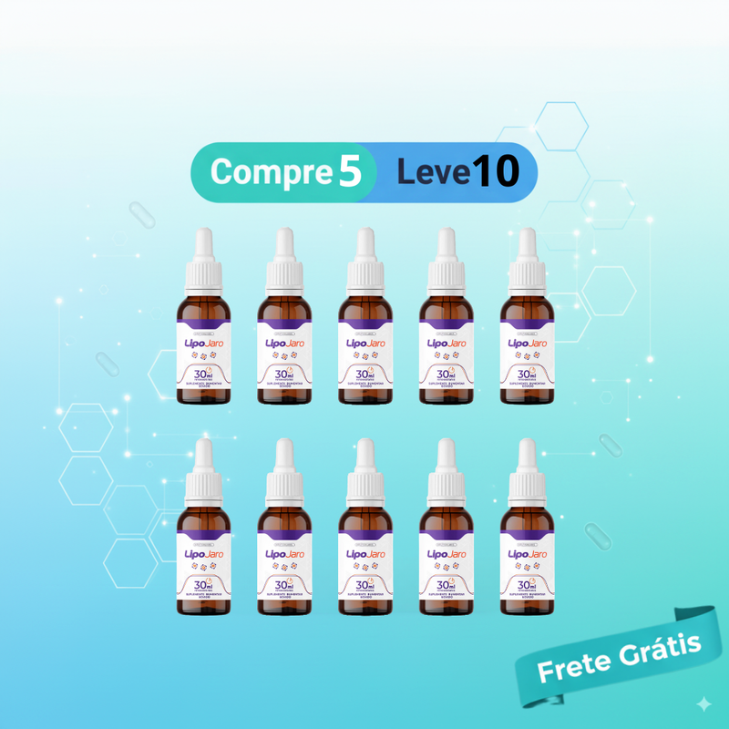Lipojaro - Suplemento Natural para Auxílio na Queima de Gordura