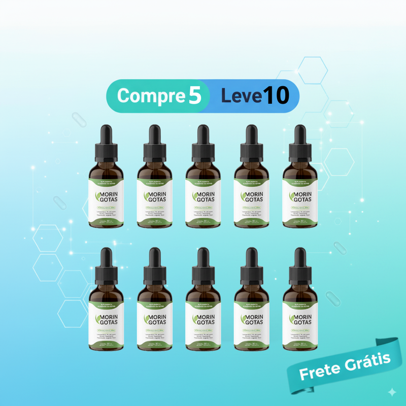 Morin Gotas - Suporte Natural para Controle do Apetite